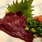 蕎麦切 森の - 馬レバー