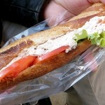 le Boulanger de monge - バゲット モンジュのサンドイッチ