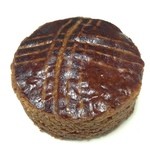 パティスリー・ケ・モンテベロ 岸辺店 - ガレット・ブルトンヌ。この濃い焼き色がたまら〜ん♪