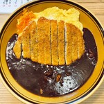 커피&비어 비 브릿지 - 오믈렛 커틀릿 라이스 1200엔