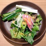 彩の国レストラン - サラダバー(にんじんドレッシング)