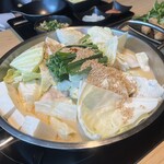 博多もつ鍋おおやま KITTE大阪店 - 山笠御膳2人前
