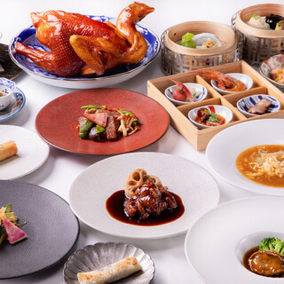 本格中華・香港料理が楽しめる