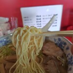 中華そば　まるせい - 麺 リフト