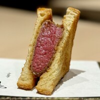 西麻布けんしろう - 和牛ヒレのブリオッシュサンド