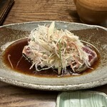 九つ井 - 茗荷と生姜が山盛りで、とても良い美味しい