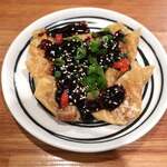 揚げワンタン 黒酢