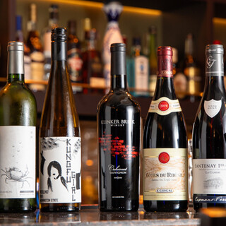 料理と調和したワインセレクション◆お手頃価格で堪能