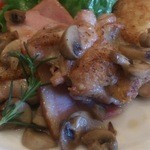 ルポンドフェール - 若鶏もも肉とマッシュルームのロースト