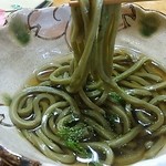てづくり舎 ふぁ～もあ - だてうどん（ハーフサイズ）もちもちした食感で美味しい。