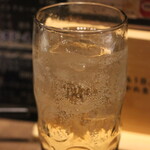炭大 - 麦焼酎ソーダ―割り