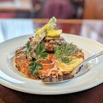 レストランにし川 - 料理写真:オムハンバーグ