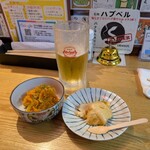 沖縄酒場ハイサイ 公設市場店 - にんじんシリシリ&ジーマミ豆腐