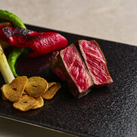 国産牛サーロイン80ｇ又はラムイチ120ｇステーキLUNCH