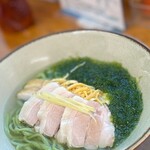 みなと食堂 - 鰹塩アーサそば