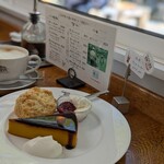 ナス・ショウゾウ カフェ - ケーキシエスタ(かぼちゃプリン)