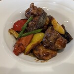 CHINESE DINING 瑞 - 醤爆鶏丁のアップ