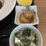 CHINESE DINING 瑞 - 中華スープ・里芋の揚げ煮・ミルクプリン