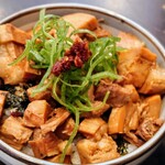 月麺 - Aランチ チャーシュー丼　200円