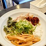 月麺 - 海老辛油そば　1,000円