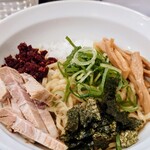 月麺 - 海老辛油そば　1,000円