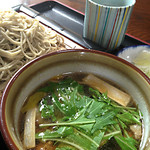 そば処 北の下 - 鴨汁そば１０００円