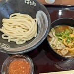 はなまるうどん - 辛魚豚骨つけ麺