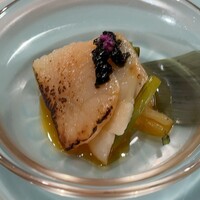 鮨 富かわ - 鮨 富かわ(平貝と蕪)