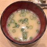 sushi AKEBONO - 魚骨スープ