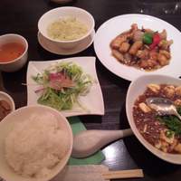 廣東料理 民生 ヒルトンプラザウエスト店 - これでだった1000円、チョーお得な麻婆豆腐ランチ