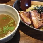 麺や 桜風 - 今回は初の肩ロース塩つけ麺です＾＾；