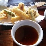 蕎麦切倭人 - あなご天