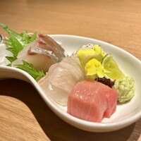 はれや別邸 - 本日の旬魚盛合せ