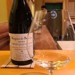 鮨 さかい - お酒⑨コルトン・シャルルマーニュ・グラン・クリュ・オスピス・ド・ボーヌ・ピエール・イヴ・コラン・モレ2022《鮨さかい》(白ワイン、フランス)
      葡萄品種:シャルドネ100%