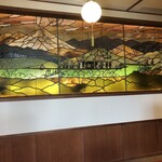 万平ホテル メインダイニングルーム - 軽井沢の昔をステンドグラスで