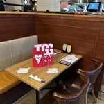 TGI FRIDAYS - 子供用にプレイマットまで準備頂いた。