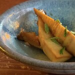 酒肆 一村 - 焼き筍木の芽醤油