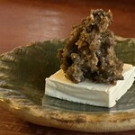 酒肆 一村 - 蕗味噌クリームチーズ