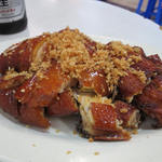 東寶小館 - 風沙雞（丸鶏の素揚げ）半隻（半羽）