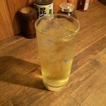 立ち呑み拳 - 緑茶割り（320円）2014.08