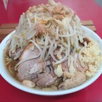 ラーメン二郎 神田神保町店 - 小豚（ニンニクアブラカラメ）