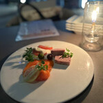 THE BLISS - 前菜の盛り合わせは、何れも旨い！