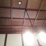 奈良ホテル - 本館客室の天井は高い