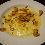 谷塚バル - 201408櫻井さんのお米で作ったチーズリゾット￥990 ＋サマートリュフトッピング￥600