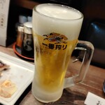 鳥よし - 生ビール