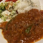 スローダウン - 野菜もたっぷり