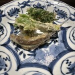 料理屋もり尋 - こしゃく稚鮎、こしあぶりの天ぷら