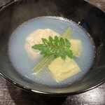 料理屋もり尋 - ホタテの真丈となす