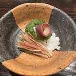料理屋もり尋 - たこときゅうりのすりおろし