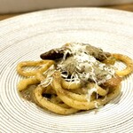 prospero - モリーユ茸のピチ